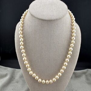 Vintage Marvella Necklace Imitation Pearl 20"